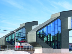 Railway Station Sunderby, Lulea, Sweden